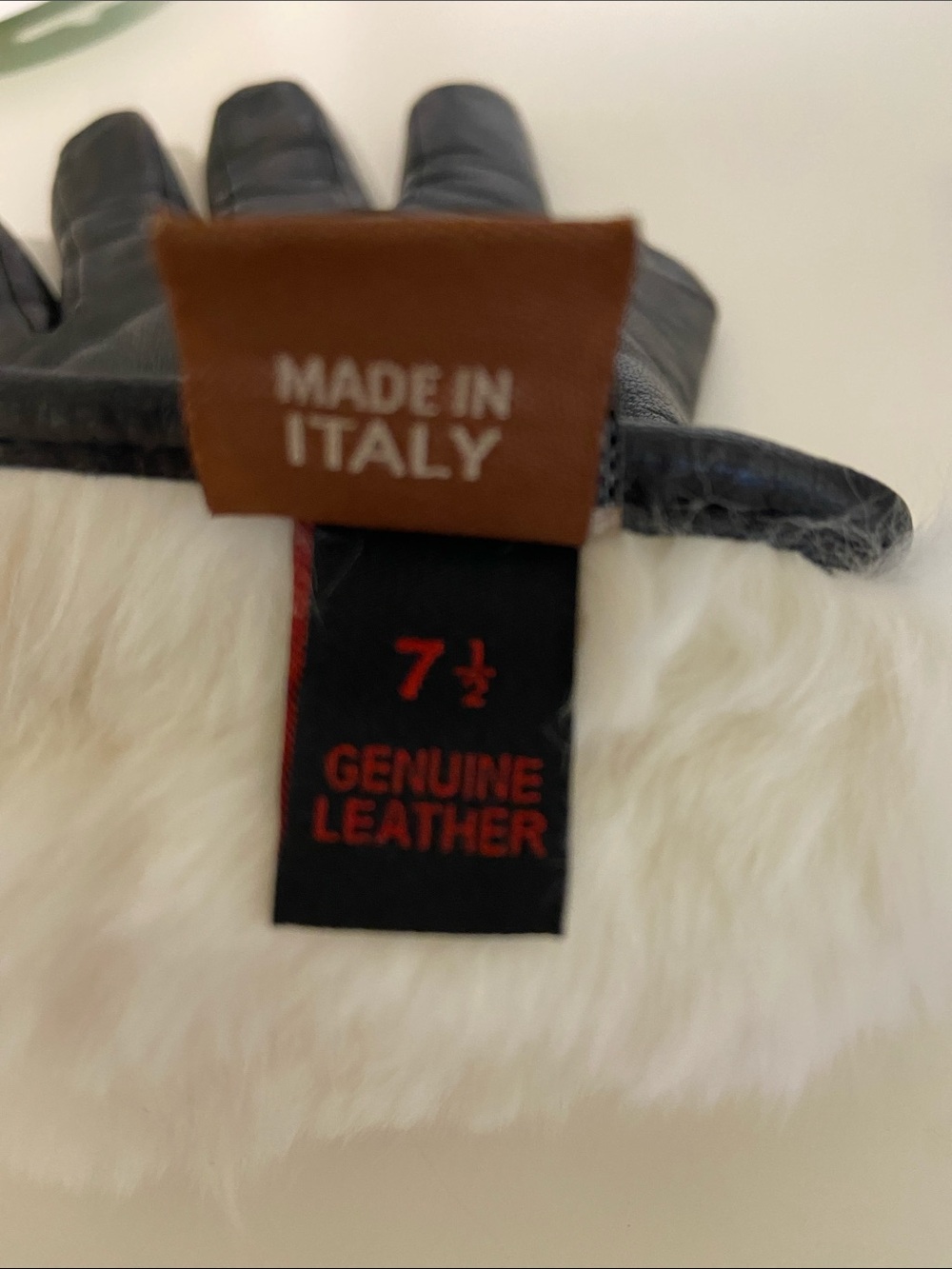 Fratelli Orsini Black Leather Gloves A1 - Picture 5 of 5